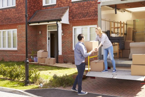 Local man with a van helping with a Maida Vale home move
