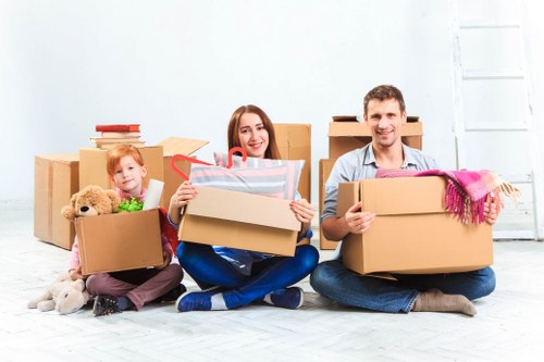 Moving day preparation and transport for customers in Maida Vale