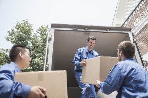 Removal team helping with a same day move in Maida Vale