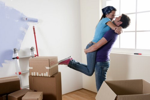 Professional man and van service helping with a Maida Vale move