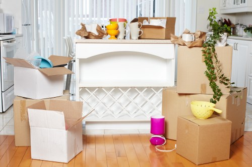 Loading furniture carefully during a man and van move in Maida Vale