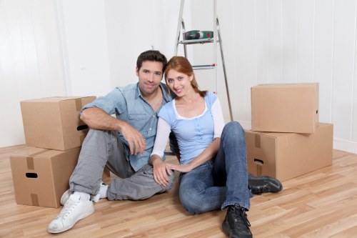Careful handling of furniture during a residential move in Maida Vale