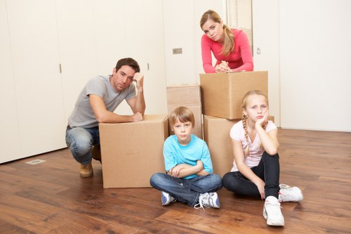 Local flat removals service operating in Maida Vale with residential street access