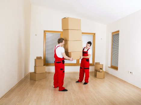 Packing and loading household belongings for a local Maida Vale move